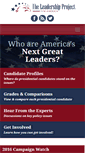 Mobile Screenshot of leadershipprojectforamerica.org